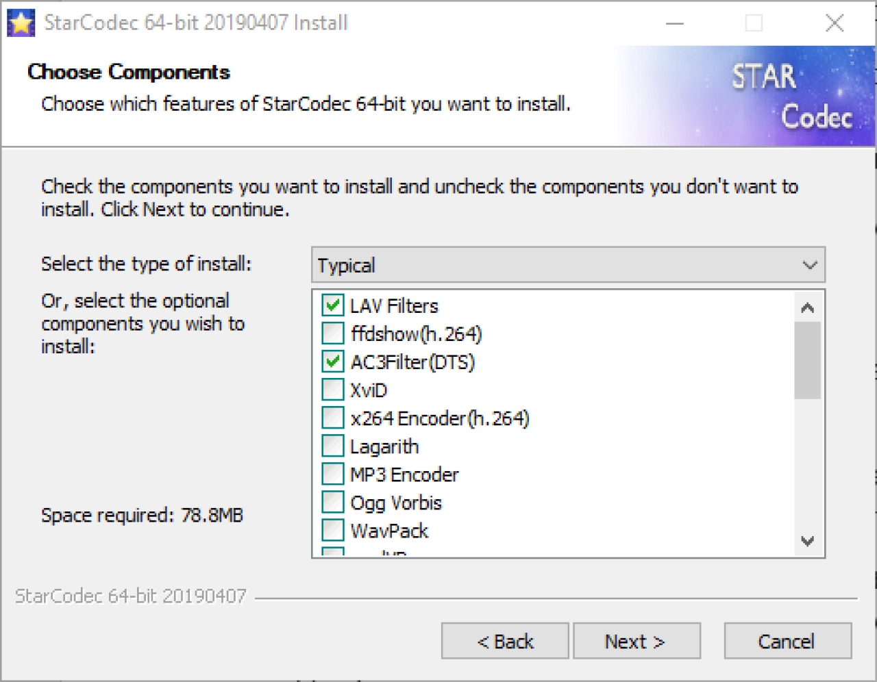 Screenshot #7 - StarCodec