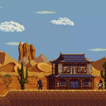 Screenshot #1 - Pixelart Samurai Sideview Tileset - #1 - Wasteland