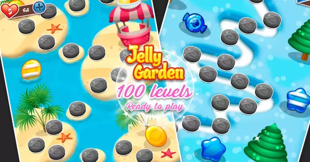 Screenshot #1 - Match 3 Jelly Garden Kit