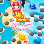 Screenshot #1 - Match 3 Jelly Garden Kit
