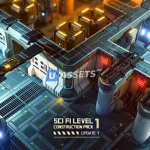 Screenshot #1 - Sci Fi Level Construction Pack 1