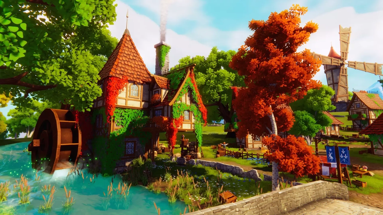 Screenshot #1 - Dreamscape Village - Stylized Fantasy Open World