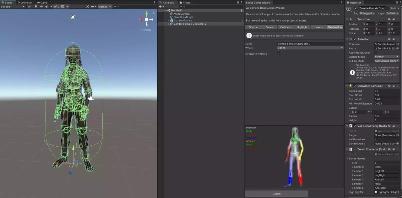 Screenshot #2 - Bone Zones