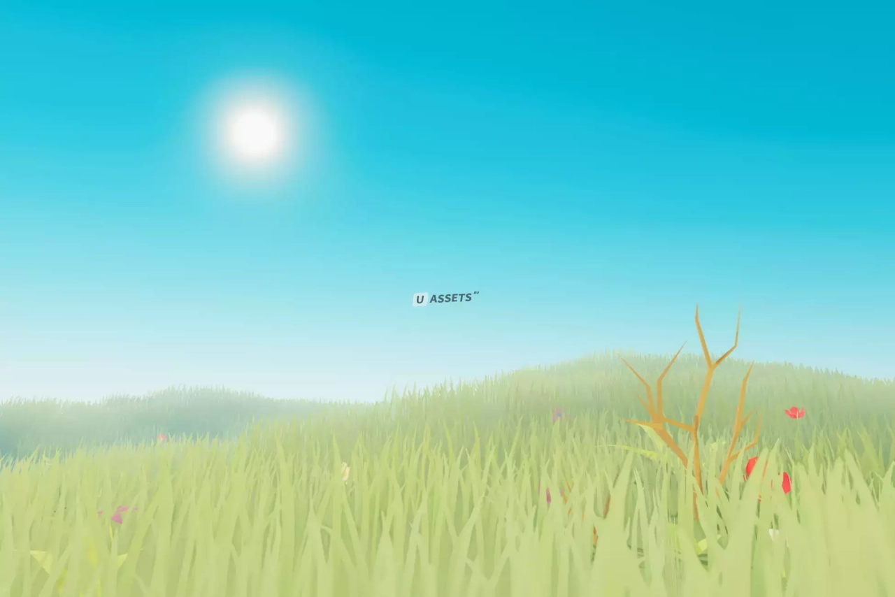 Screenshot #2 - Low Poly Vegetation Pack