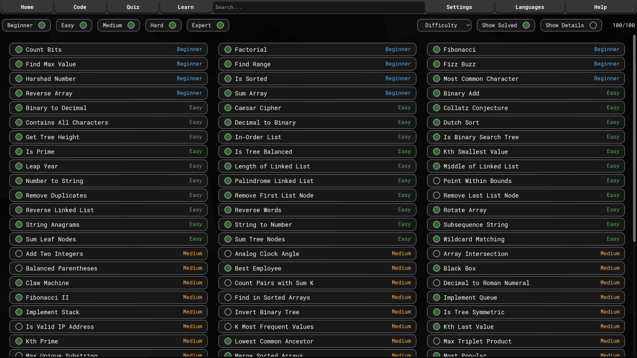 Screenshot #4 - Code Trainer