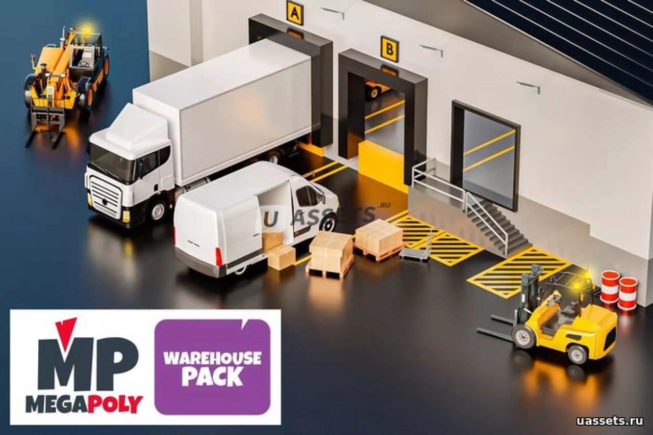Screenshot #1 - Megapoly.Art - Warehouse Pack