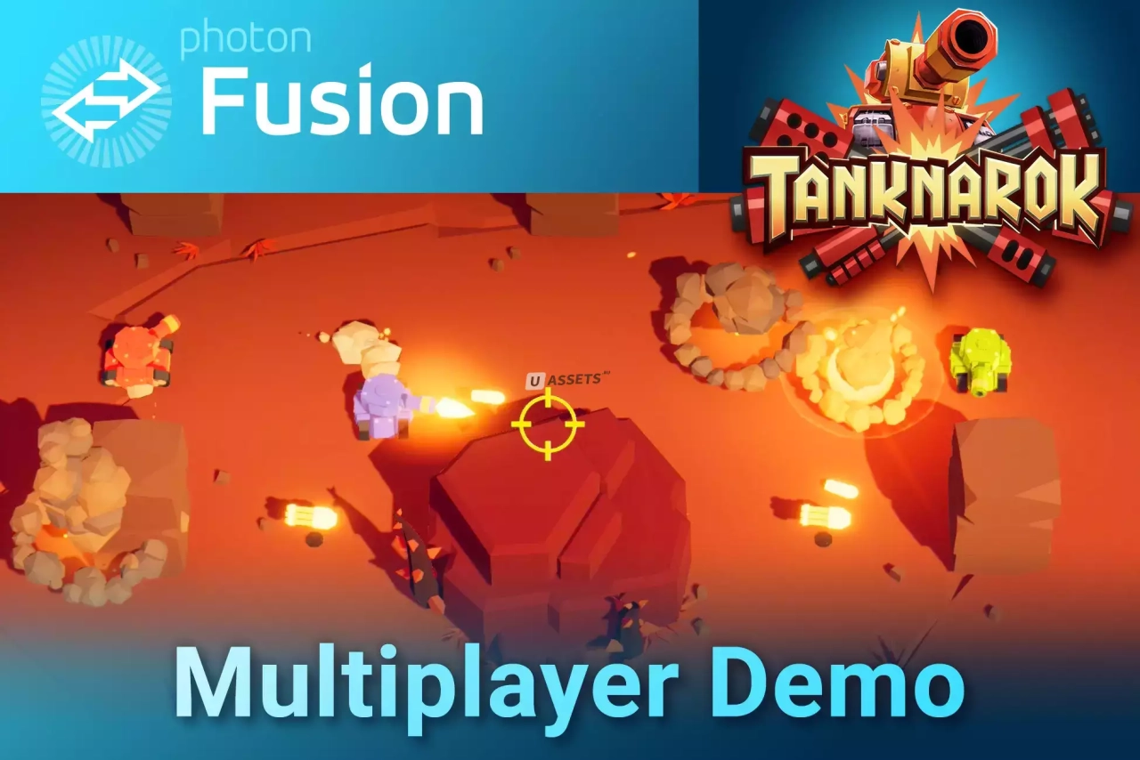 Screenshot #1 - Fusion Tanknarok Multiplayer