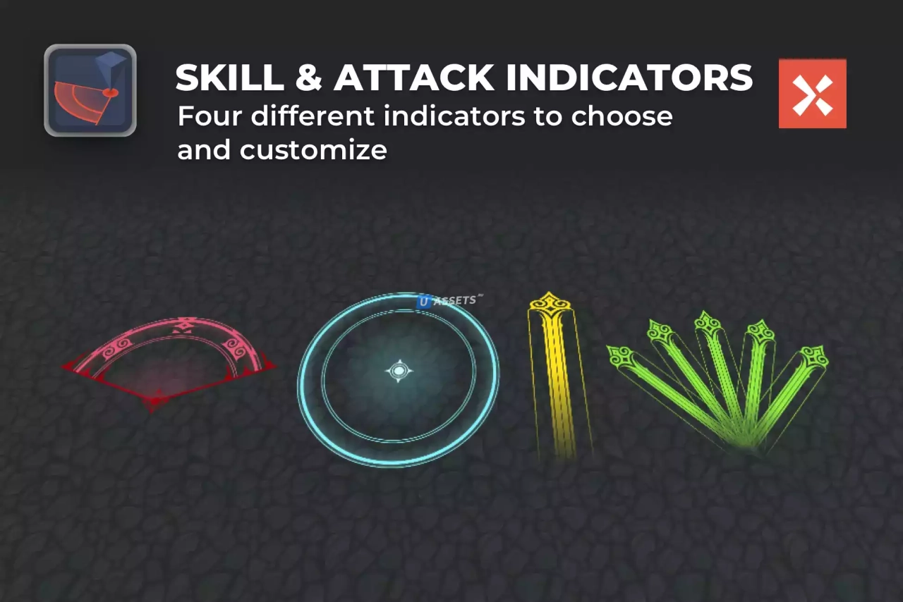 Screenshot #1 - Skill & Attack Indicators