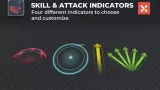 Screenshot #1 - Skill & Attack Indicators