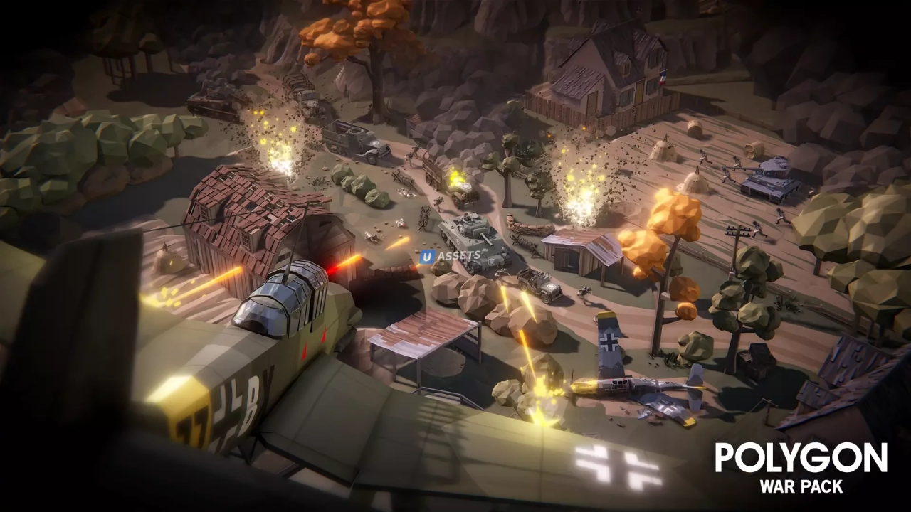 Screenshot #2 - Polygon War ASSETS