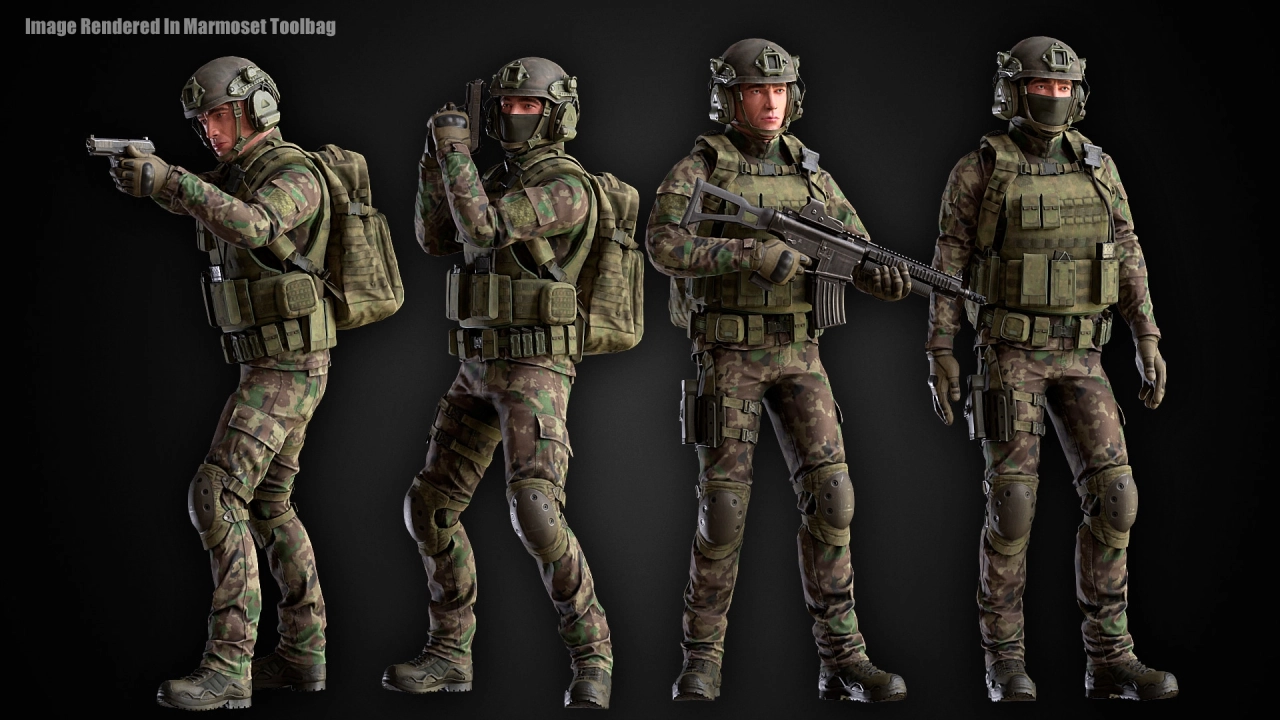 Screenshot #3 - Military Soldier Mega Bundle UE5