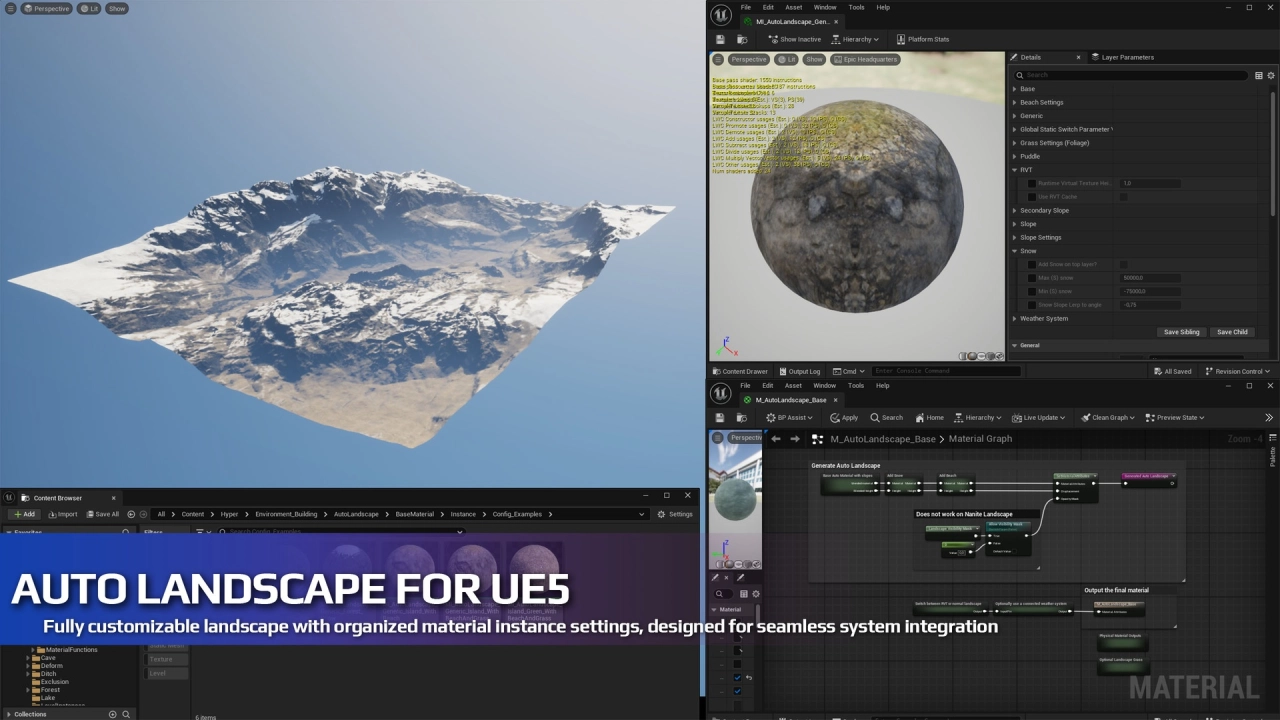Screenshot #1 - Hyper Auto Landscape Material v4 (5.7)