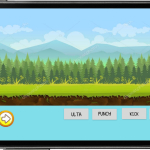 Screenshot #1 - DRAGON BALL FIGHTING GAME 5.1