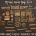 Stylized Wood Props Pack
