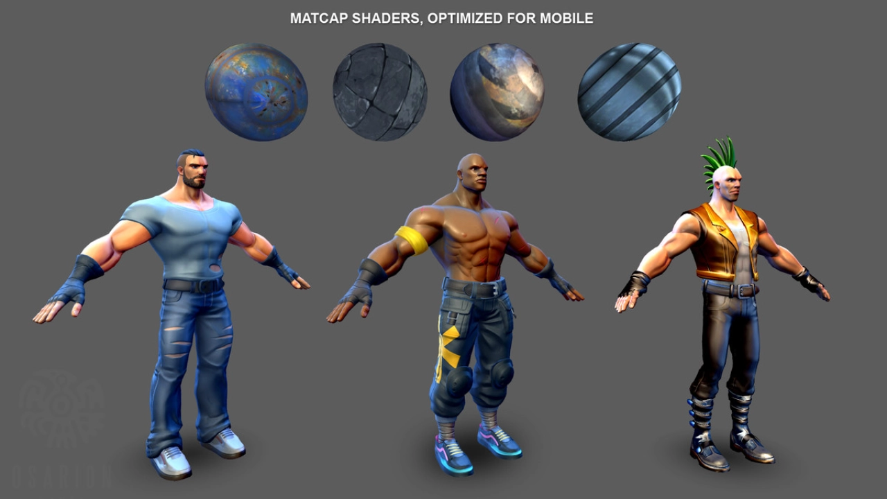 Screenshot #6 - Beat 'Em Up - Game Template 3D для Unity | Система файтинга