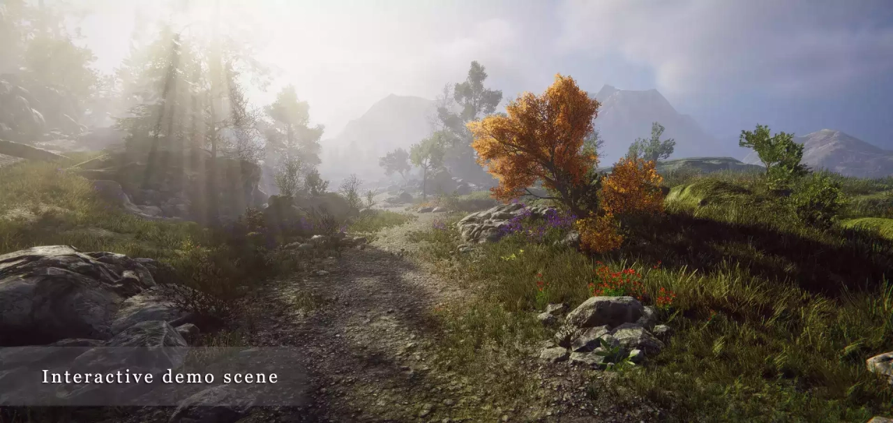 Screenshot #2 - Rocky Hills Environment - Mega Pack