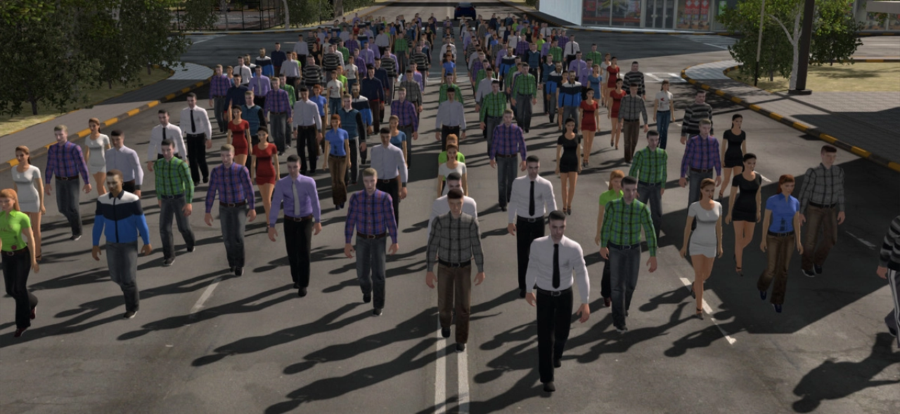 Screenshot #14 - People Path Creator — Crowd & Pedestrian Simulation Tool for Unity