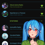 Screenshot #2 - ANIME RADIO 5.2.3