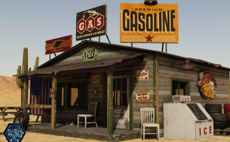 American Gas Station
