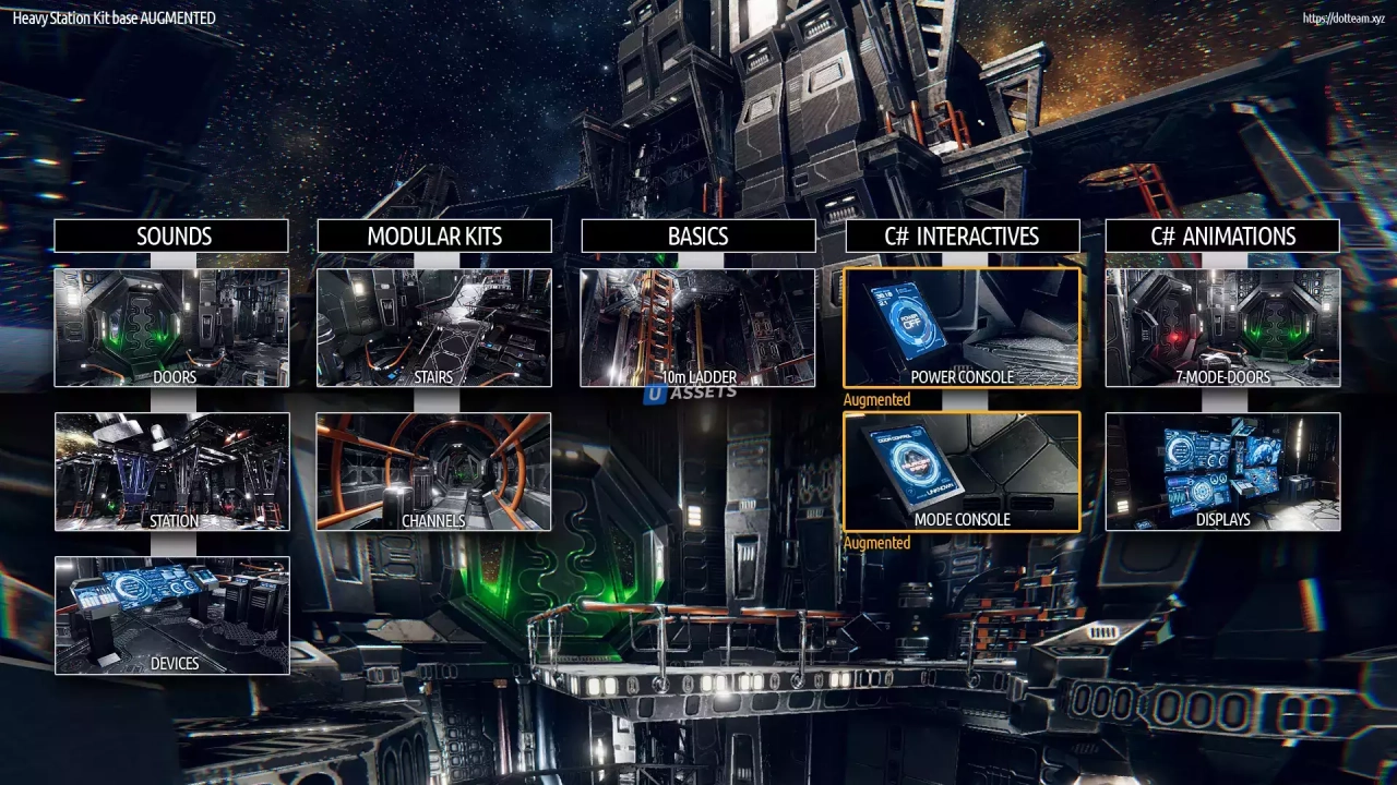 Screenshot #2 - Sci-Fi Heavy Station Kit base