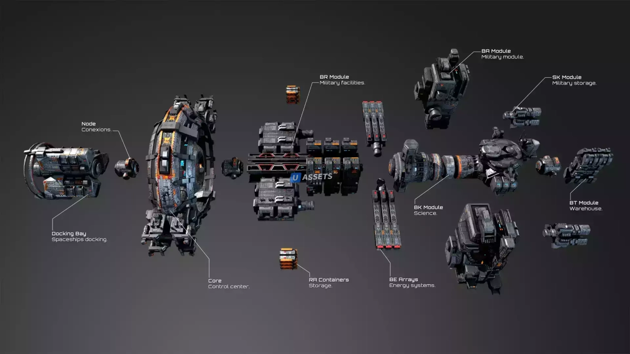 Screenshot #1 - G8 MODULAR Space Station