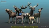 Screenshot #2 - Forest Animal - Deer & Moose Family Pack