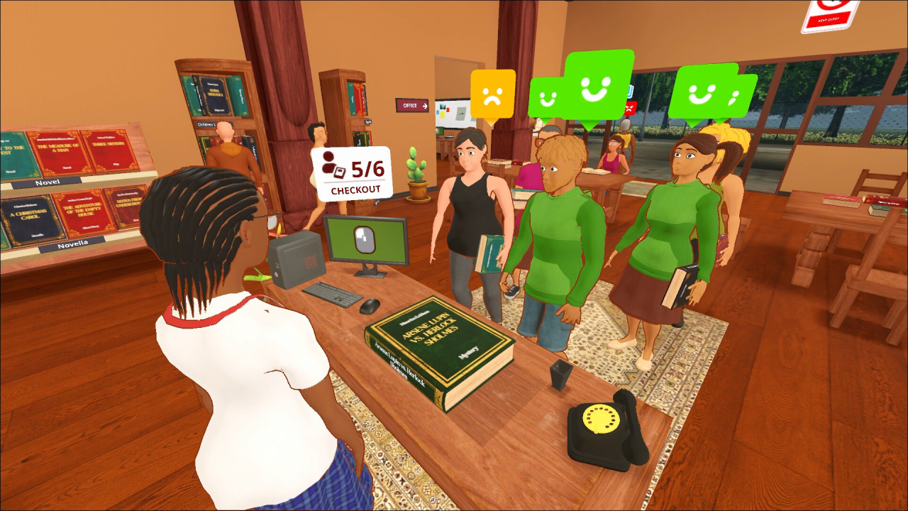 Screenshot #5 - LIBRITOPIA: Librarian Simulator