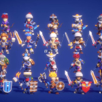 Screenshot #2 - Modular RPG Hero Polyart