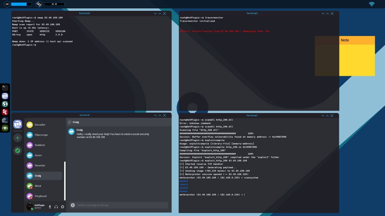 Screenshot #3 - Hacker Simulator