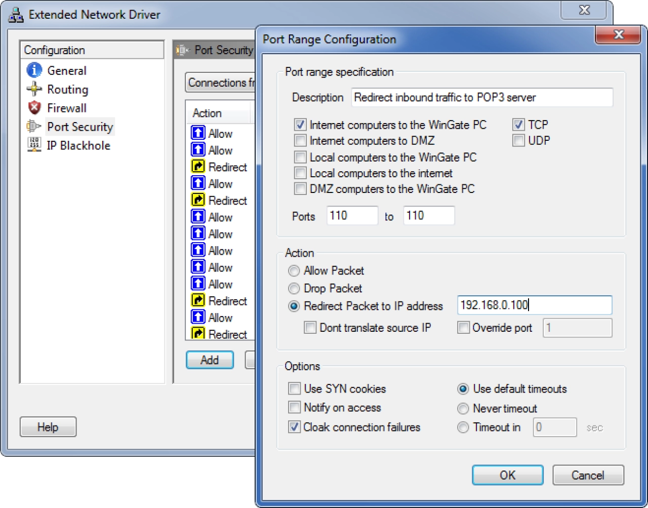 Screenshot #5 - Прокси сервер WinGate v9.0.8 для Windows