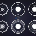 Screenshot #1 - Easy mobile input | 10 Joystick images