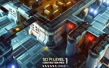 Sci Fi Level Construction Pack 1