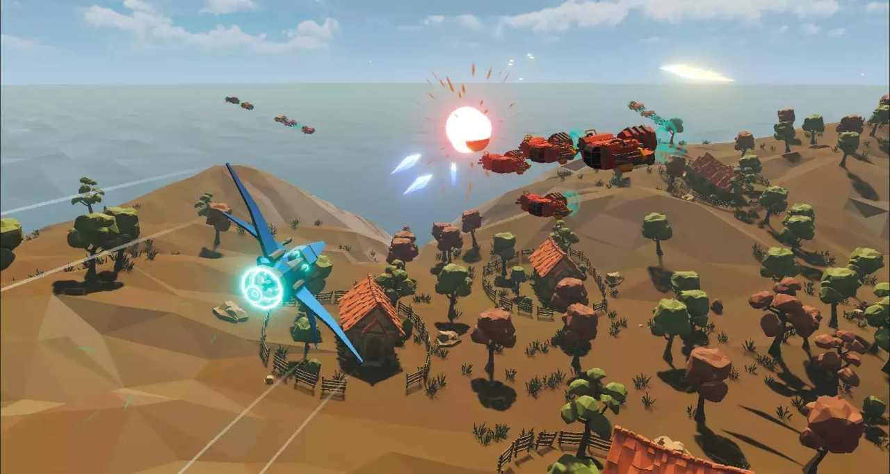 Screenshot #3 - Rail Shooter - Game Template