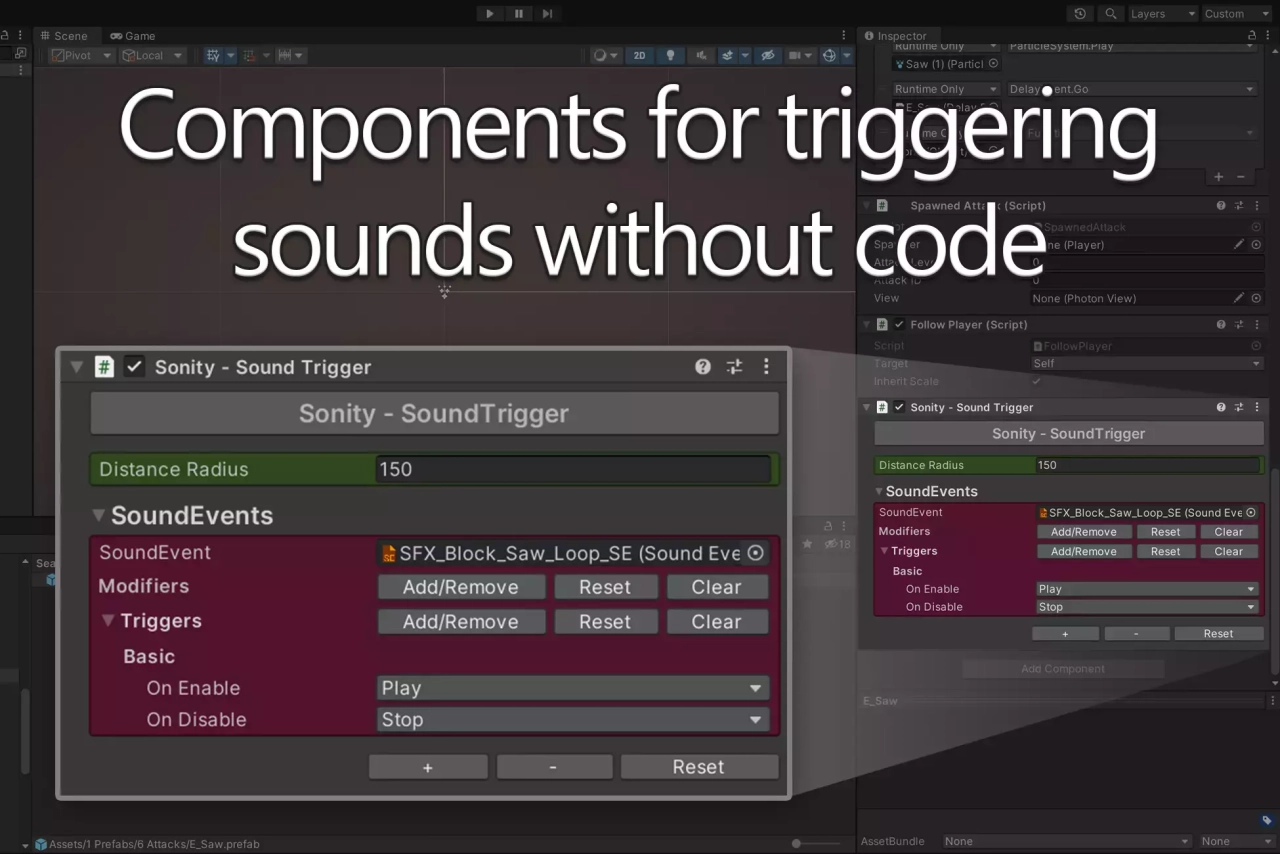 Screenshot #1 - Sonity - Audio Middleware