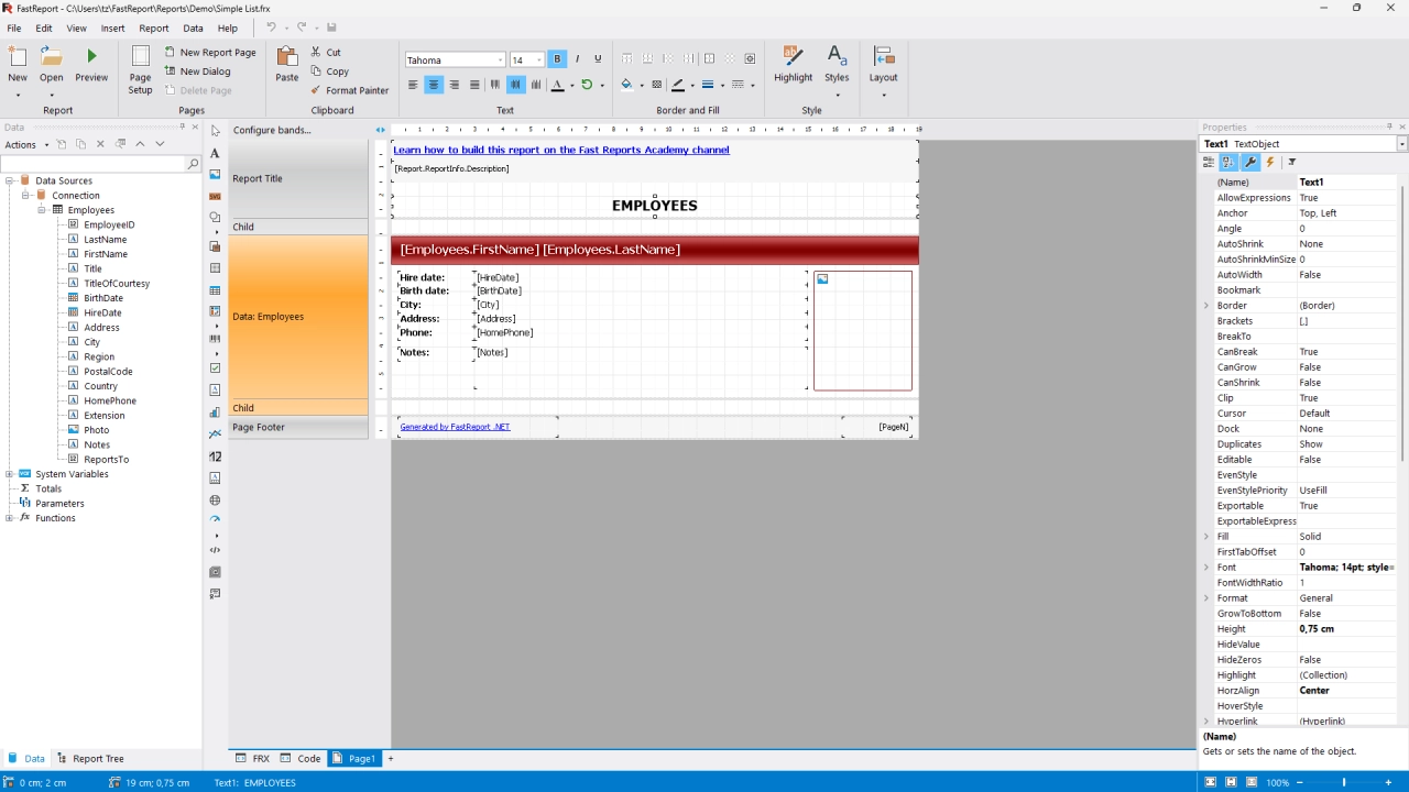 Screenshot #2 - FastReport.Net & FastReport.Core v2026.2.1