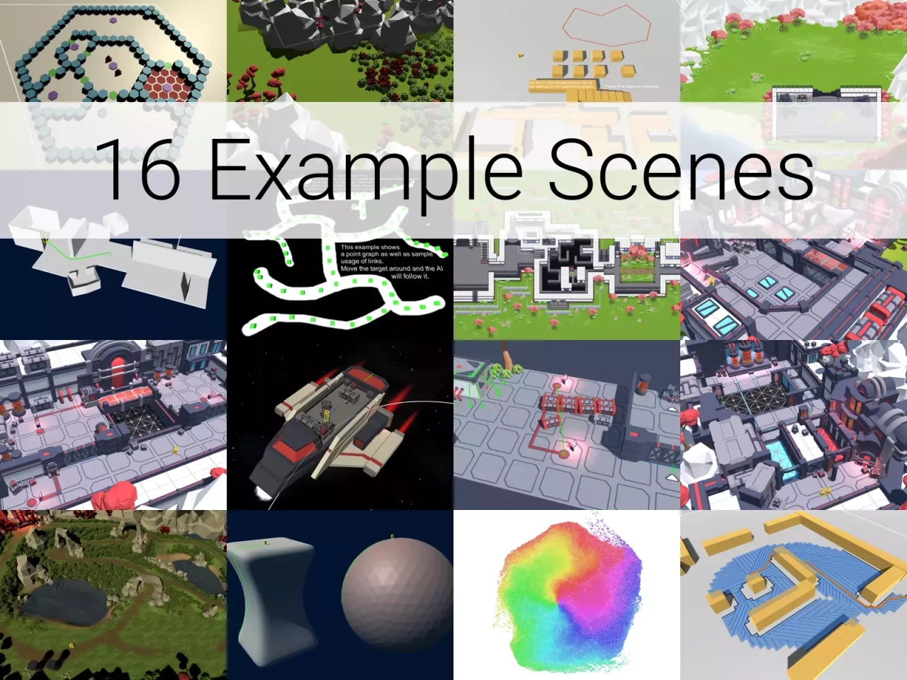 Screenshot #3 - A* Pathfinding Project Pro