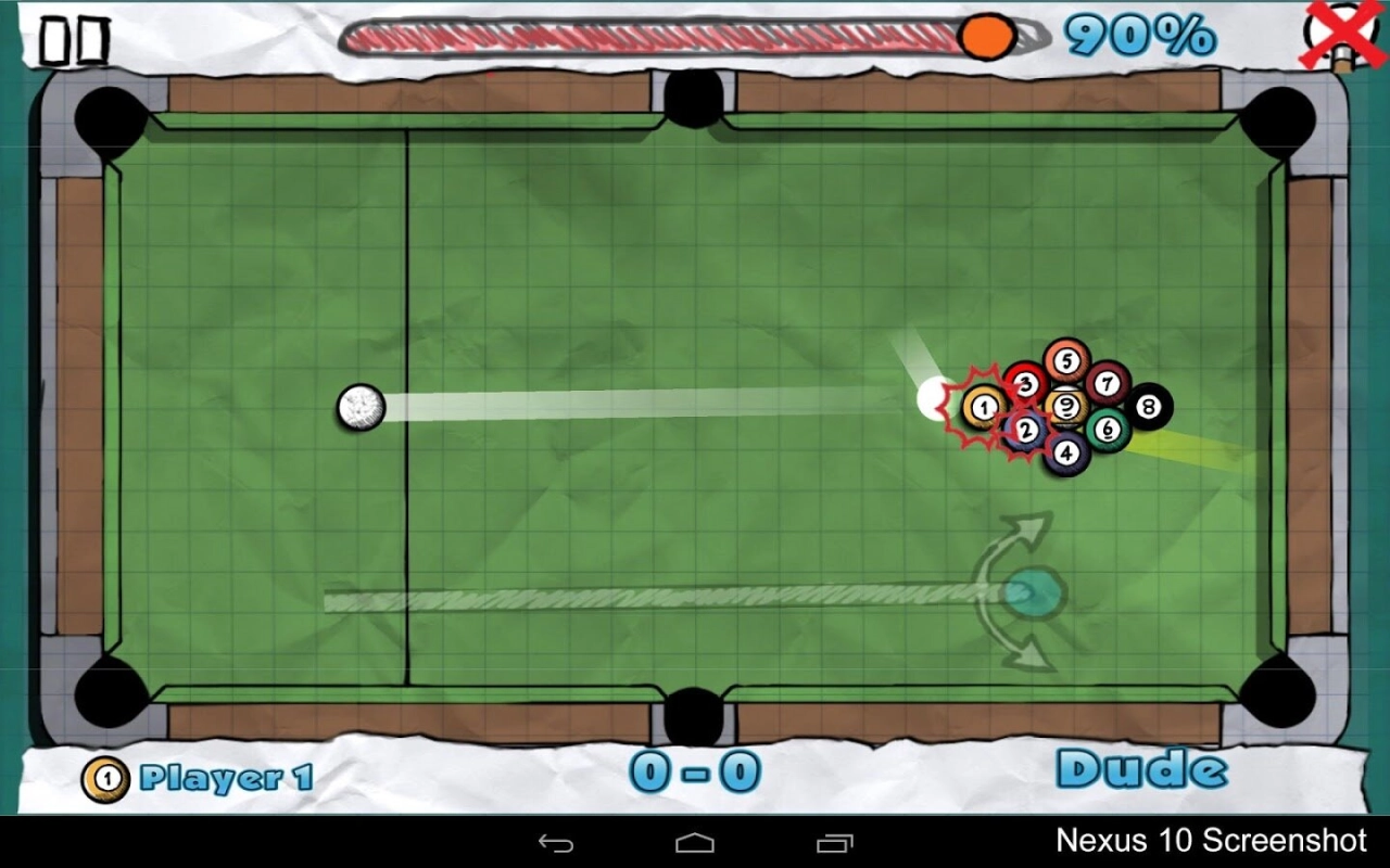 Screenshot #8 - DOODLE POOL HD 2.4