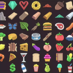 Screenshot #2 - POLYGON Icons Pack - Low Poly 3D Art by Synty