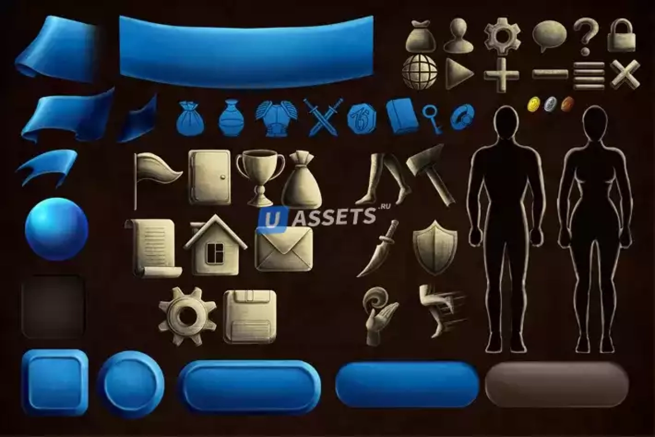 Screenshot #4 - Fantasy RPG User Interface