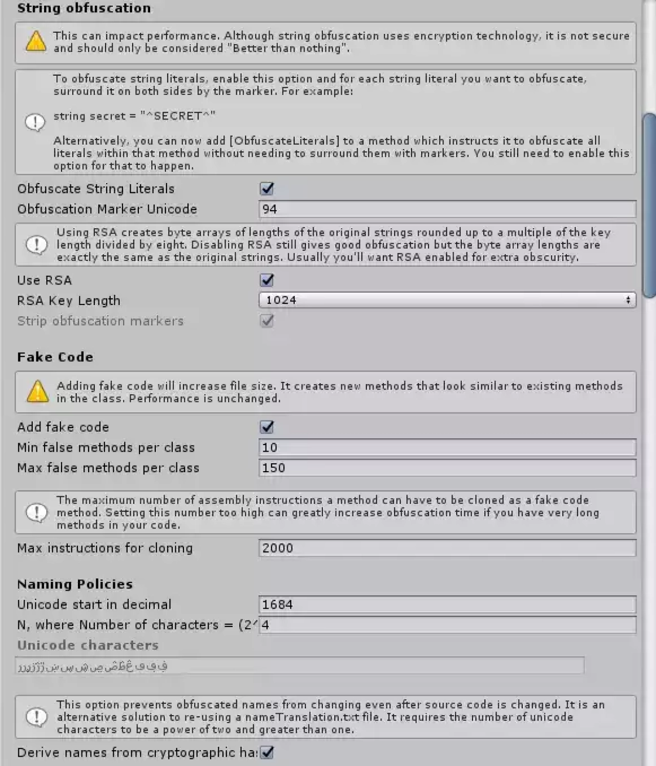 Screenshot #2 - Obfuscator