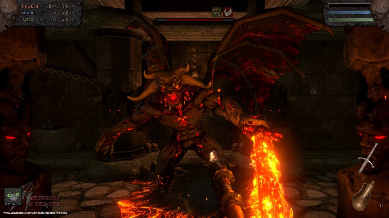 Screenshot #2 - Dungeons Of The Deep