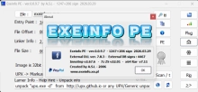 Exeinfo PE 0.0.9.7 II — инструмент для анализа EXE и DLL файлов (приватный билд)