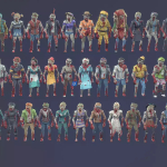 Screenshot #2 - POLYGON City Zombies - Low Poly 3D Art by Synty