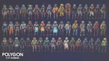 Screenshot #2 - POLYGON City Zombies - Low Poly 3D Art by Synty