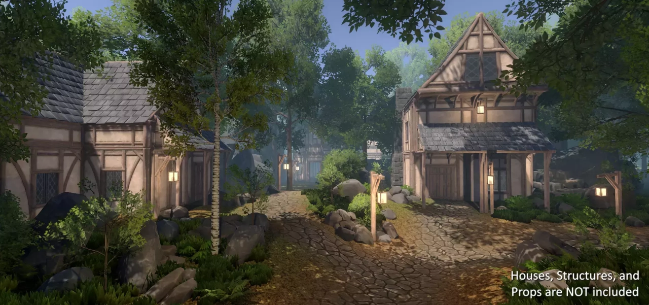 Screenshot #2 - Stylized Trees and Foliage