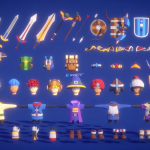 Screenshot #4 - Modular RPG Hero Polyart