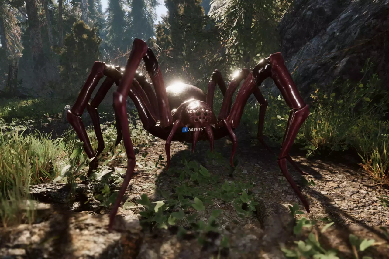 Screenshot #3 - Spider Character Spiders Pack - Fantasy RPG