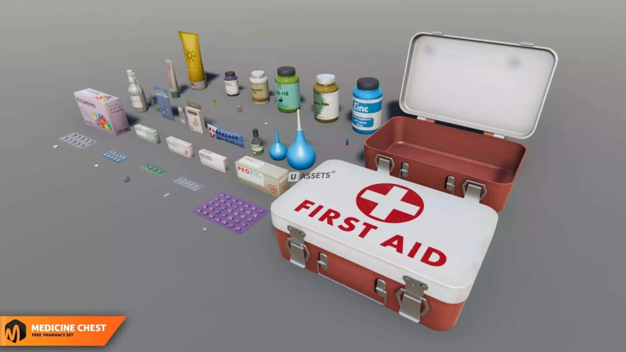 Screenshot #2 - Medicine chest - pharmacy set
