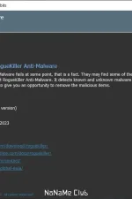 Screenshot #3 - Антивирусный сканер RogueKiller Anti-Malware 15.13.0 + Portable