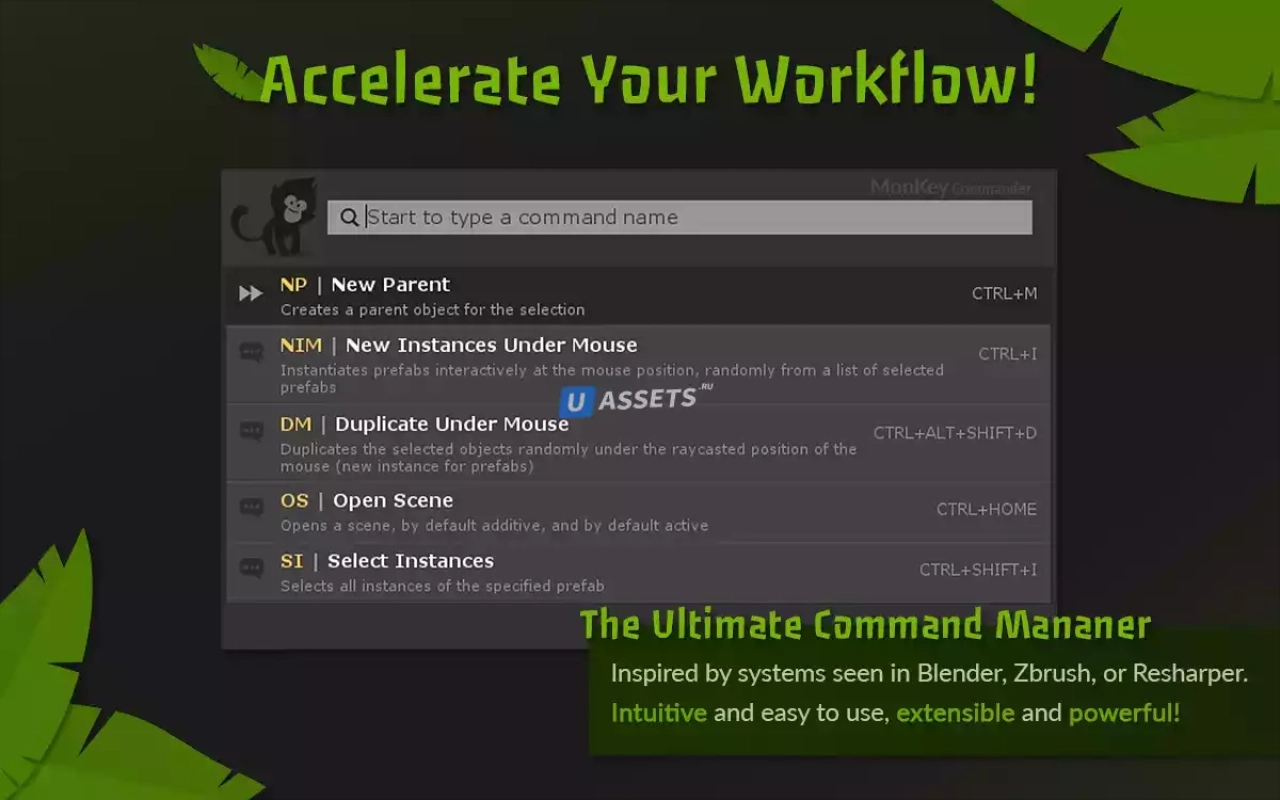Screenshot #1 - MonKey - Productivity Commands v2023.0.3